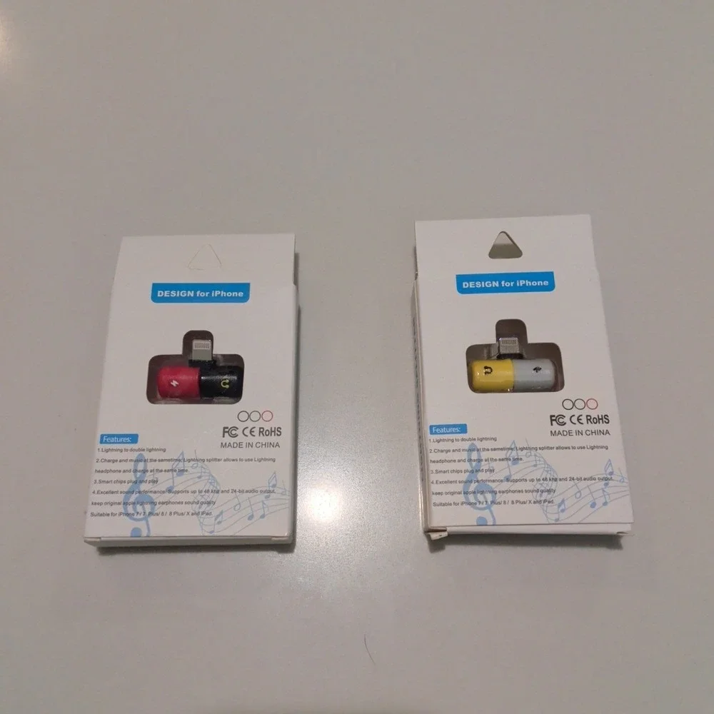 2 Iphone Charger Splitters